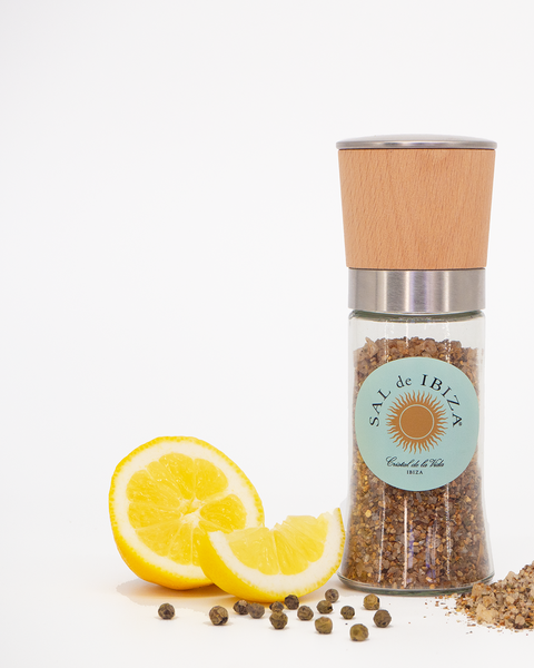 Cuando SAL de IBIZA se une al limón y la pimienta verde.