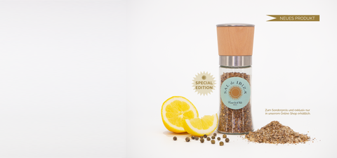 Wenn SAL de IBIZA auf Zitrone und grünen Pfeffer trifft.