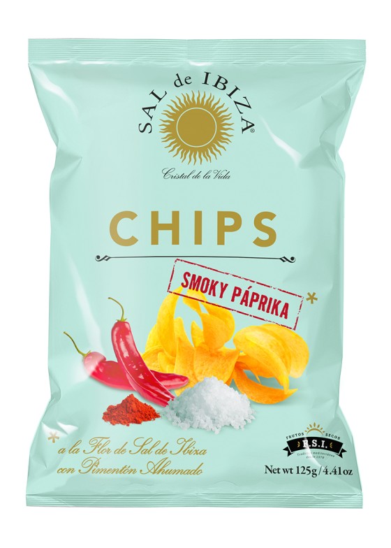 Chips "Smoky Páprika", 125 g