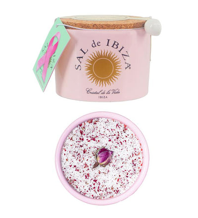 SAL de IBIZA Fleur de Sel "La Vie en Rose", 140g