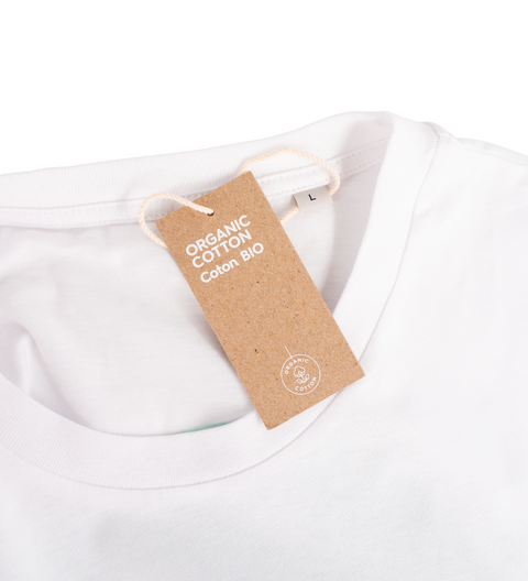 SAL de IBIZA Herren Rundhals-T-Shirt mit Logo aus Bio-Baumwolle