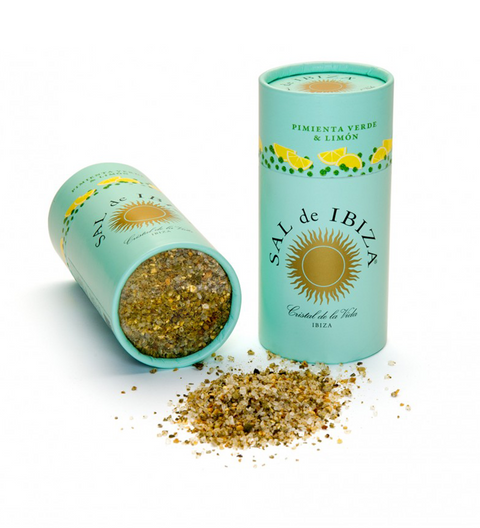 SAL de IBIZA Granito Pimienta verde & Limón, 85g