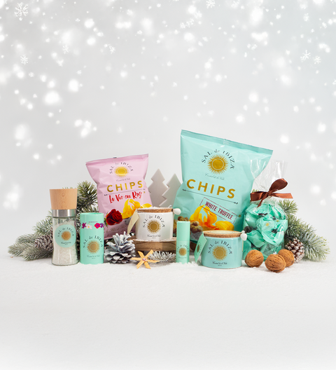 Set de regalo navideño SAL de Ibiza "Mediano"