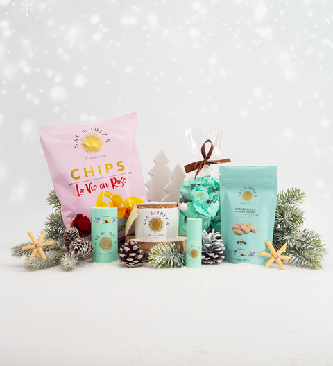 Set de regalo navideño SAL de Ibiza "Pequeño"